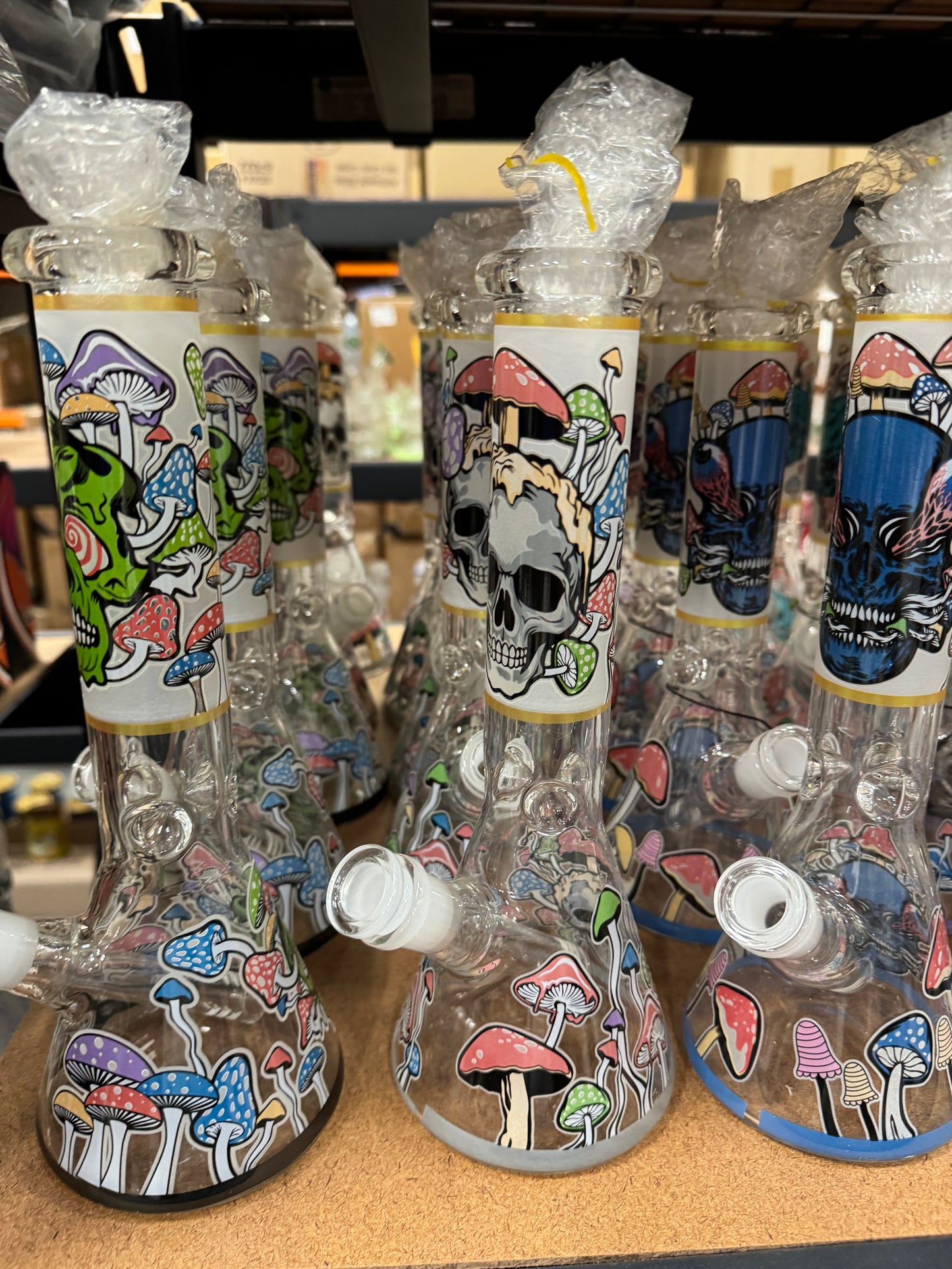 Cartoon beaker bongs