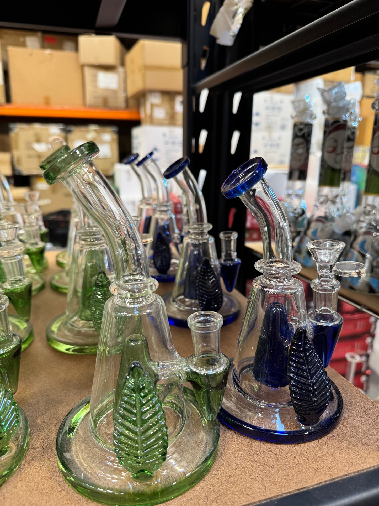 Designer cone mini bong