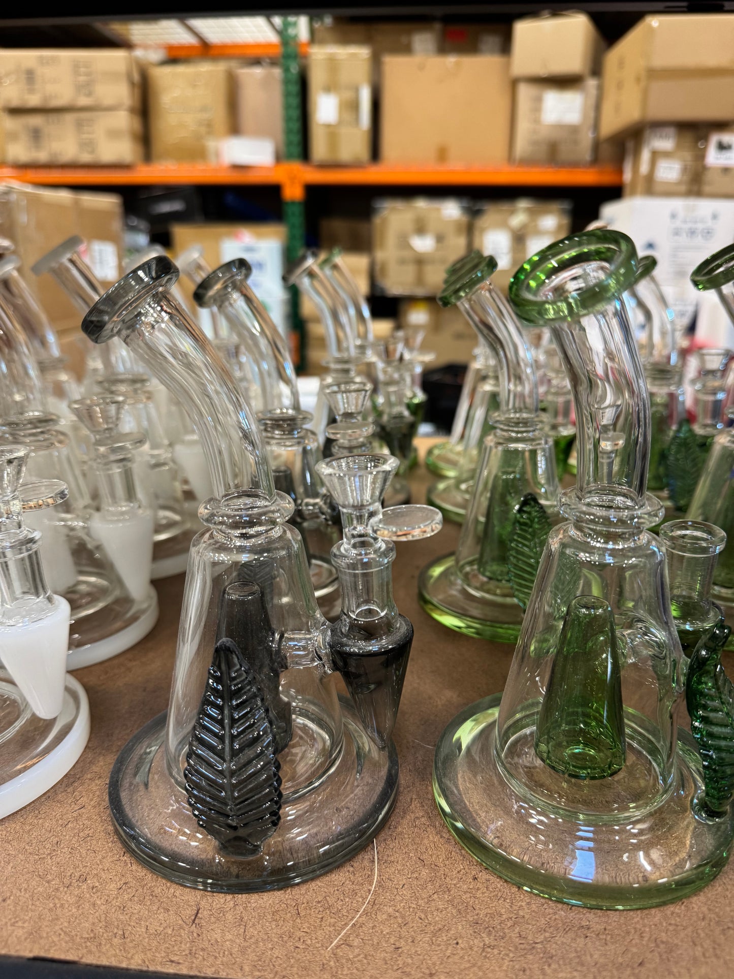 Designer cone mini bong