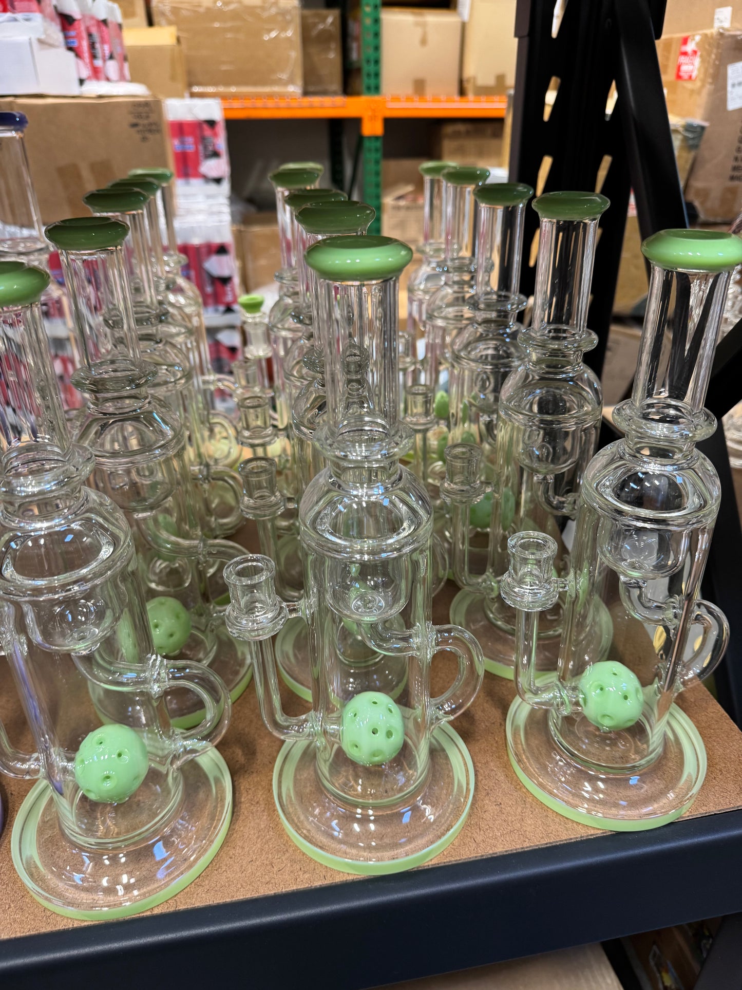 Green ball bong