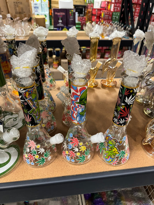 Cartoon beaker bongs