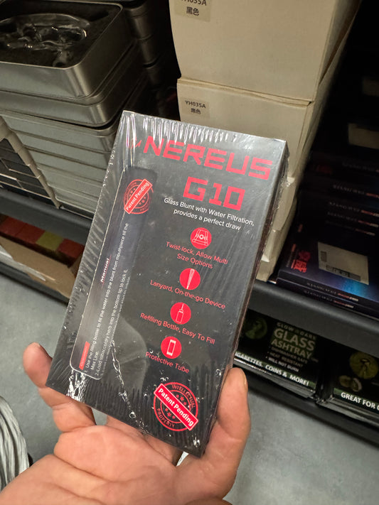 Glass blunt water filter