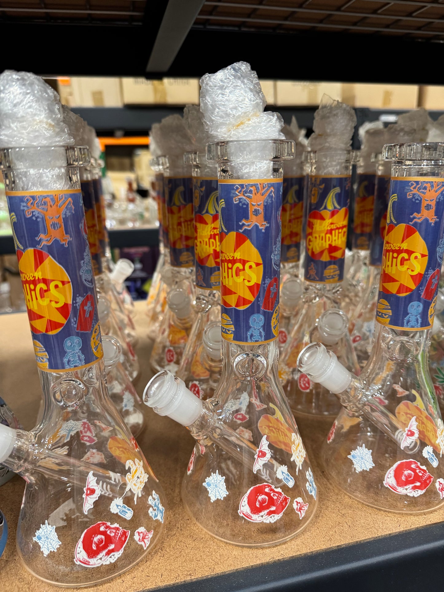 Cartoon beaker bongs