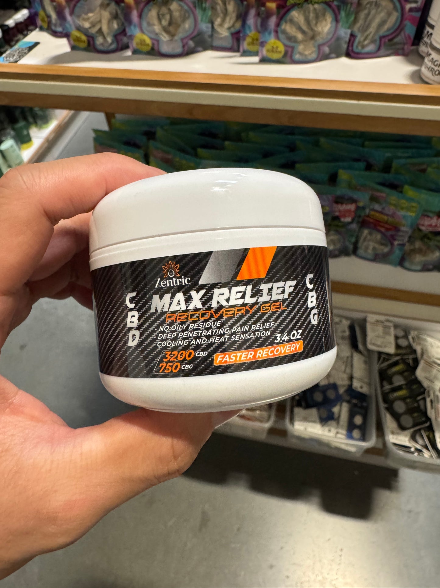 Max relief cbd cream