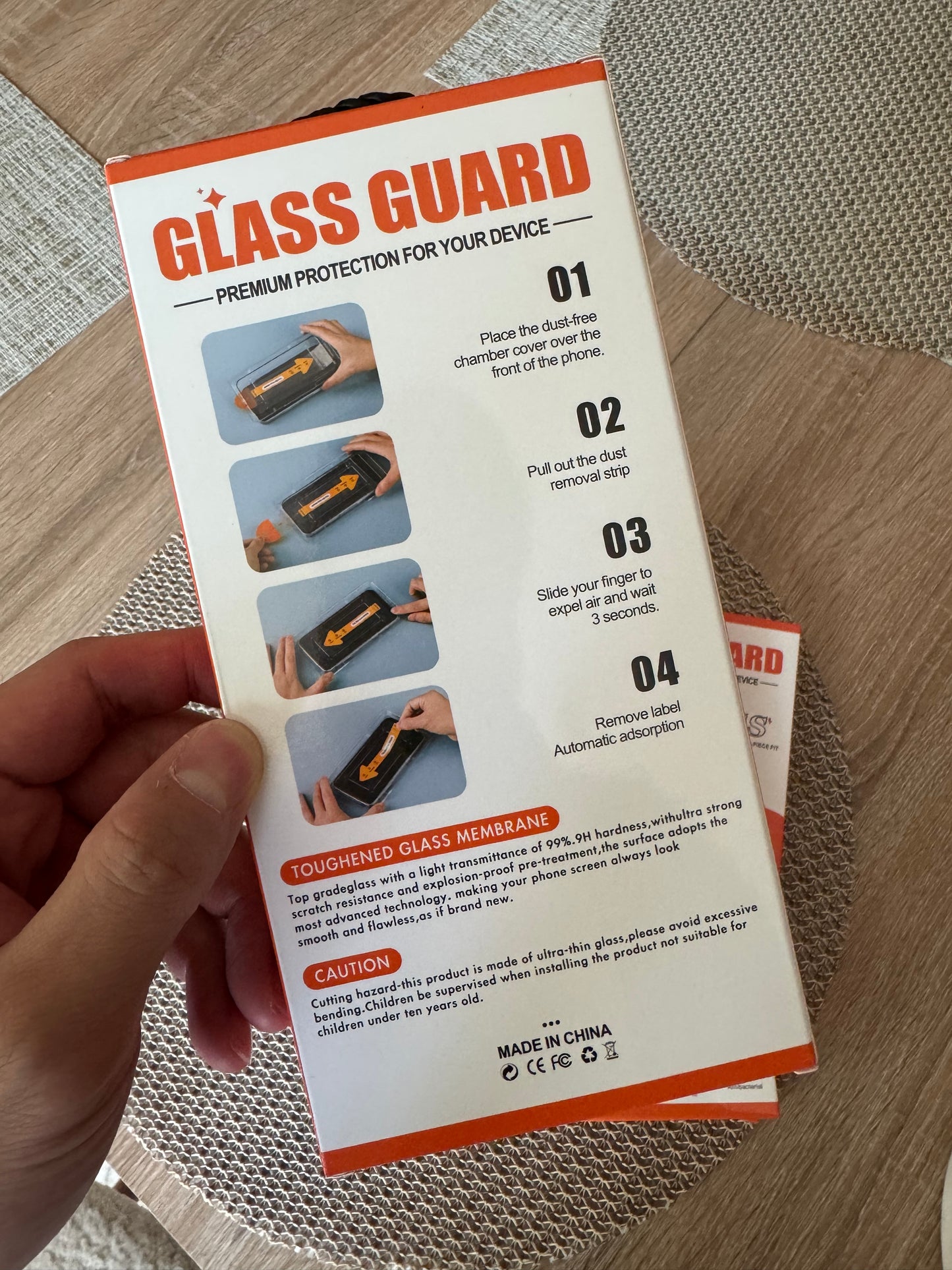 Four (4) 2026 edition Glass Guard Screen Protectors