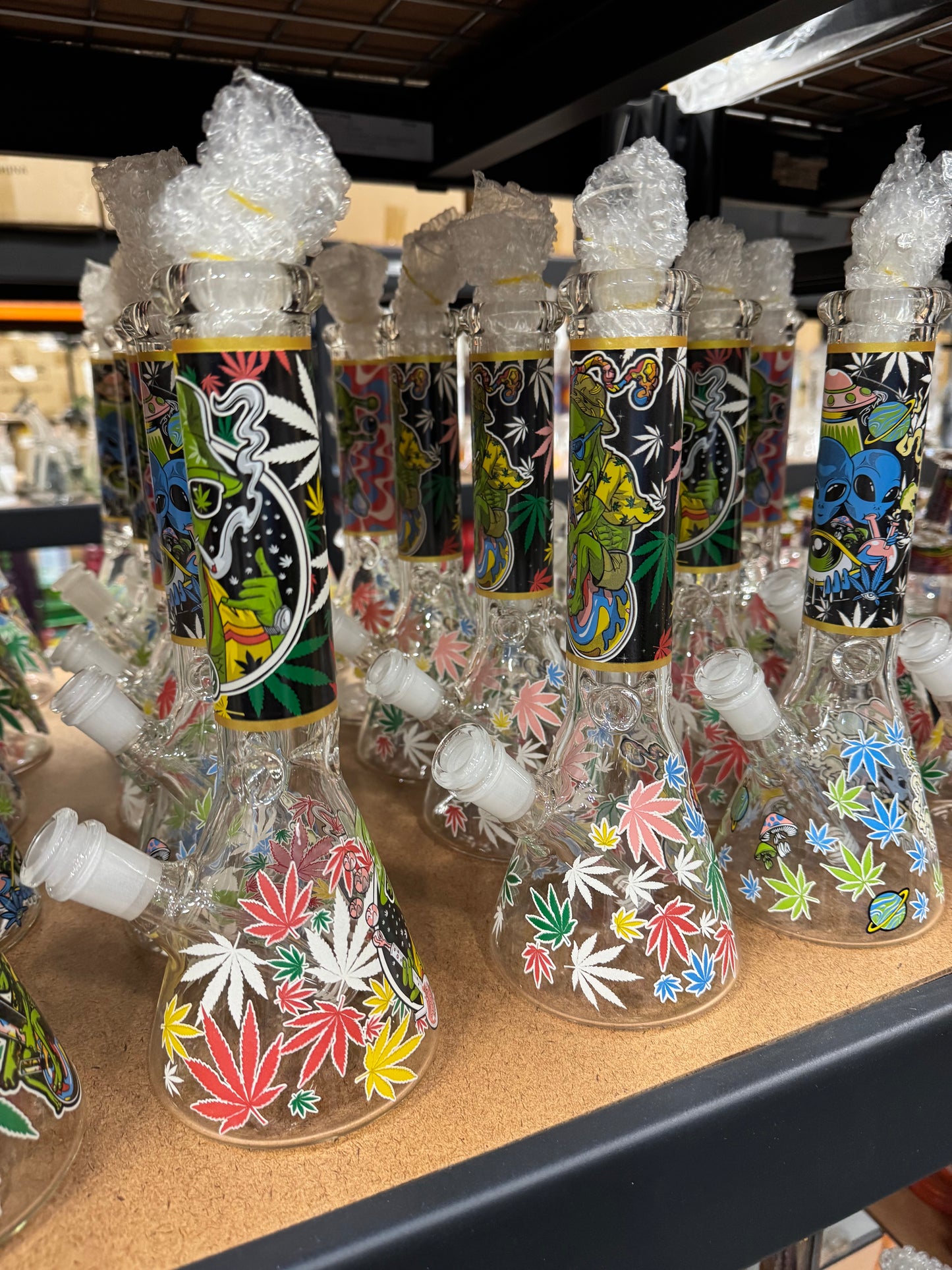 Cartoon beaker bongs