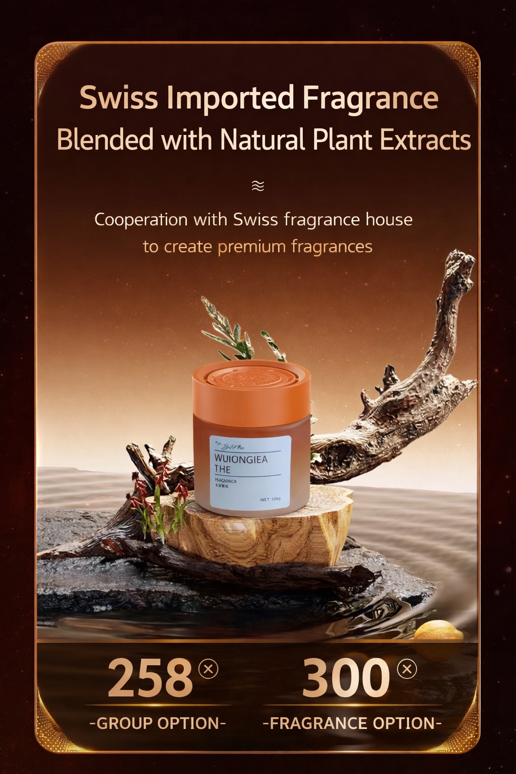 Jishe natural plant car air fresheners