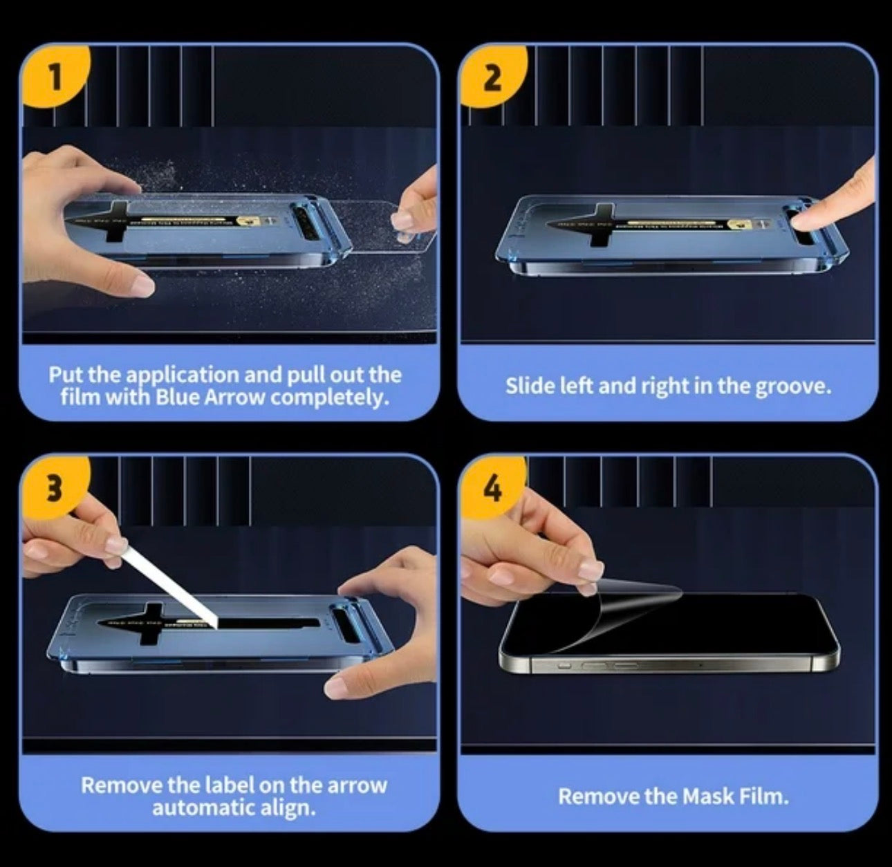 Four (4) 2026 edition Glass Guard Screen Protectors