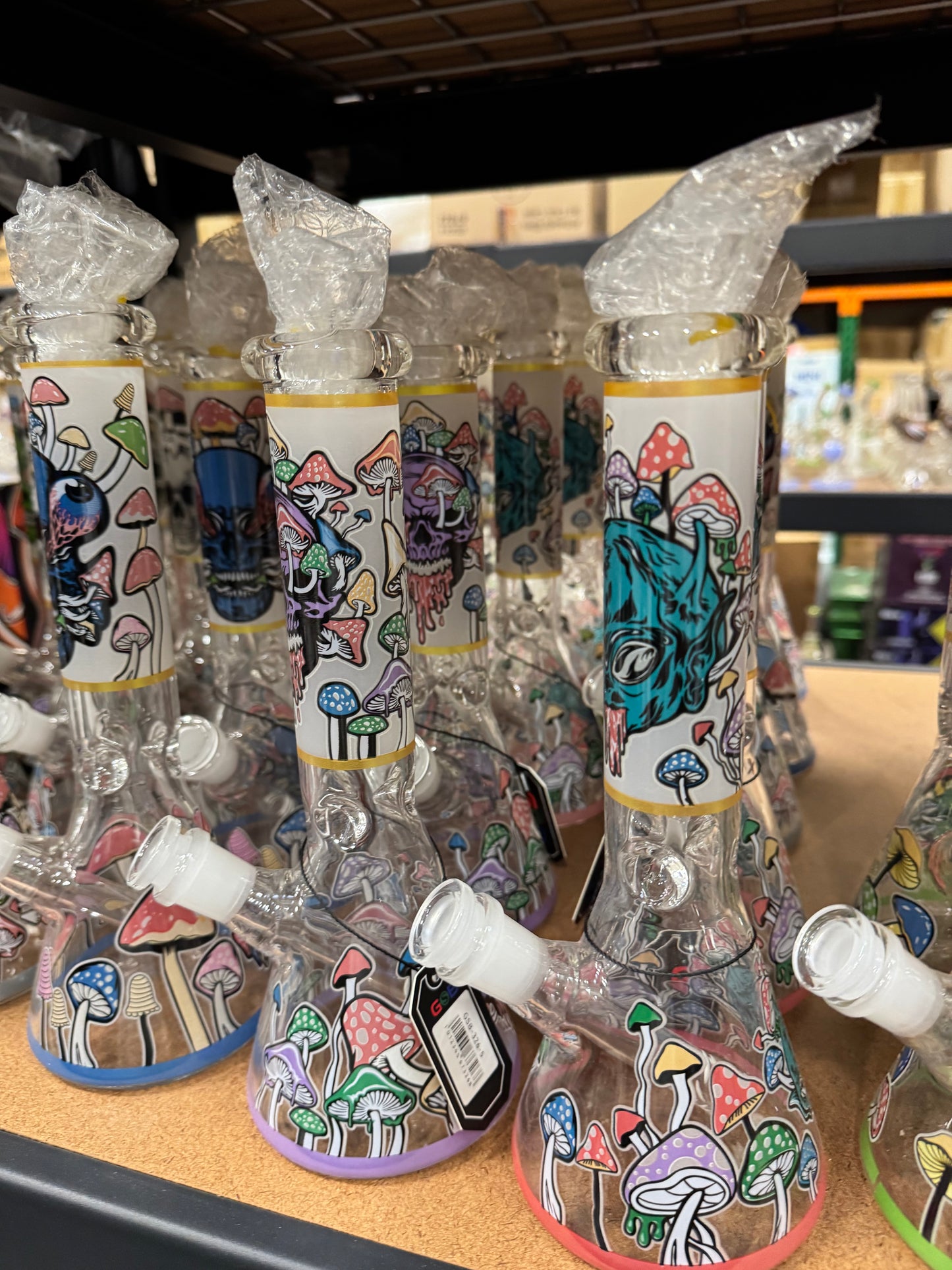 Cartoon beaker bongs