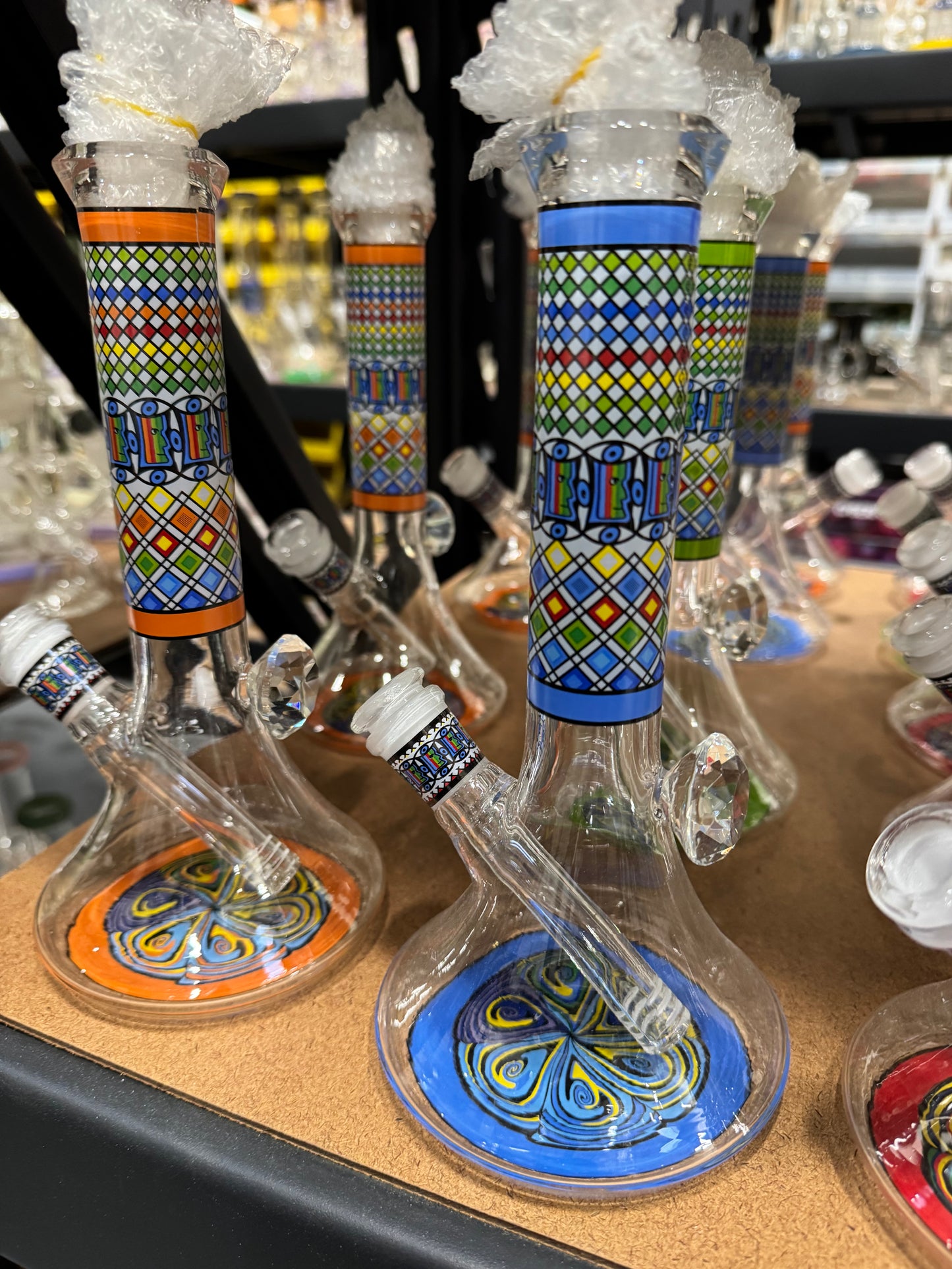 Retro beaker bong