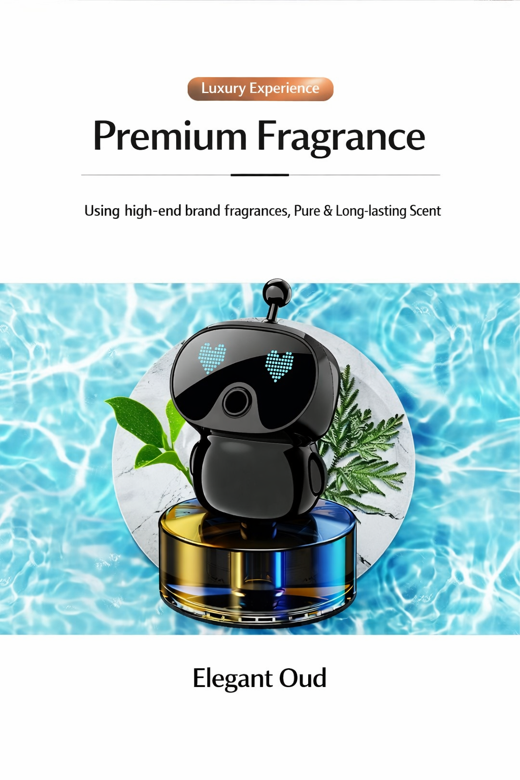 New AI Car Humidifier + Essential Oil Diffuser (USB)