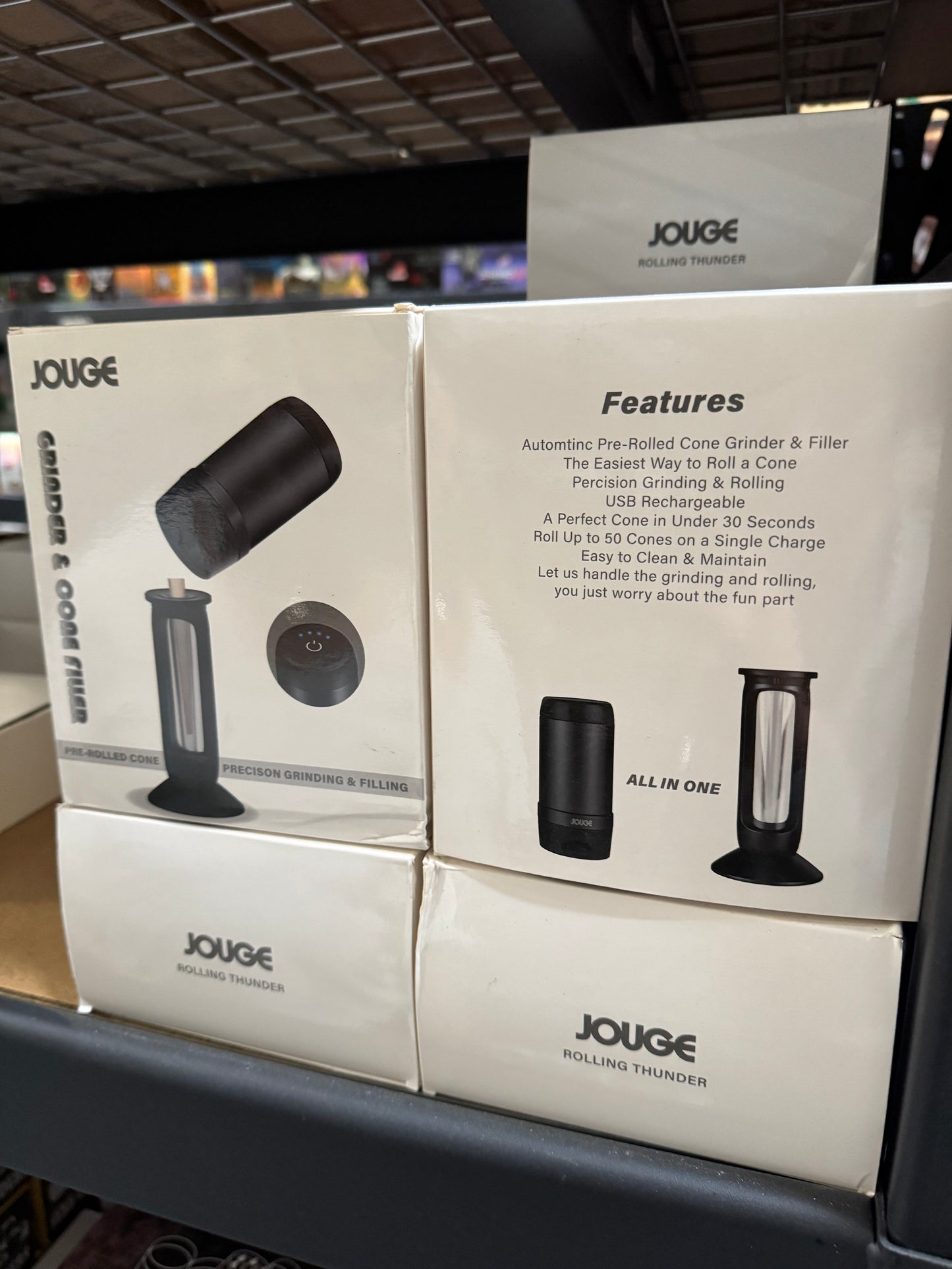 Grinder and cone filler