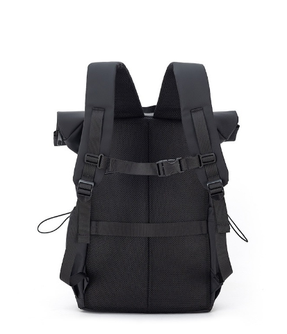 Roll-Top Function Men's Parachute Backpack