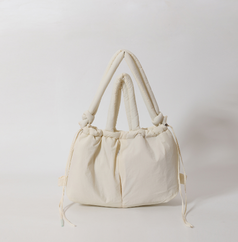 Fluffy Drawstring Shoulder Bag