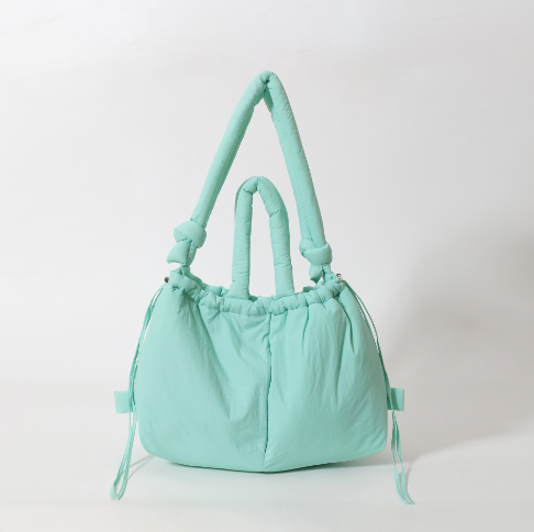 Fluffy Drawstring Shoulder Bag