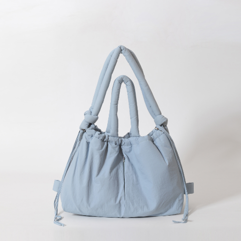 Fluffy Drawstring Shoulder Bag