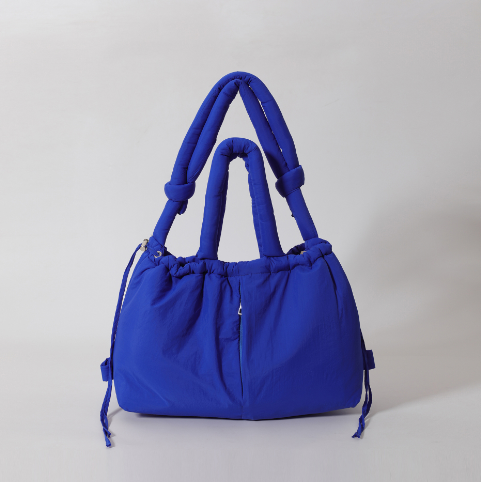 Fluffy Drawstring Shoulder Bag