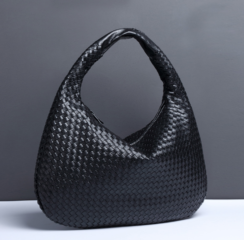 Crescent Woven Dumpling Bag