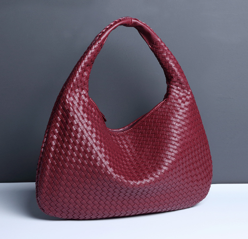 Crescent Woven Dumpling Bag