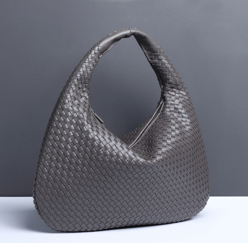 Crescent Woven Dumpling Bag