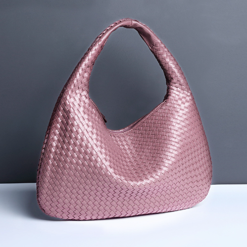 Crescent Woven Dumpling Bag