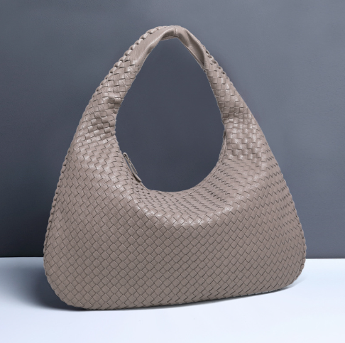 Crescent Woven Dumpling Bag